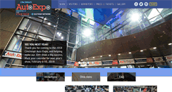 Desktop Screenshot of cincinnatiautoexpo.com